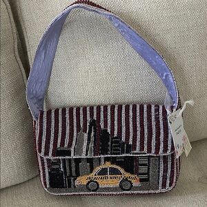Beaded NYC Women's Bag